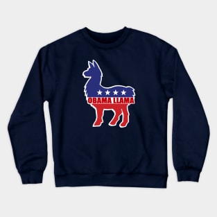 Obama Llama logo Crewneck Sweatshirt